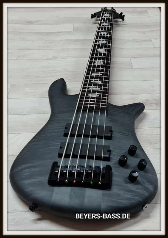 Spector Euro 6 LX, Black Stain Matte